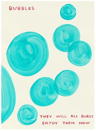 Bubbles  by David Shrigley