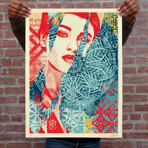 Fractured Harmony  by Shepard Fairey