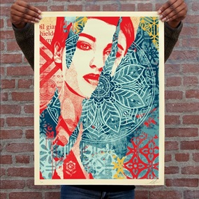 Fractured Harmony by Shepard Fairey