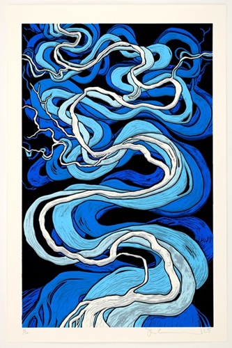 Mercury Meander, East  by Stanley Donwood