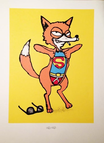 Kryptonite Fox (Yellow) by Mau Mau