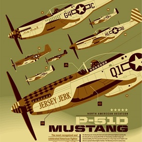 P-51D Mustang by Tom Whalen