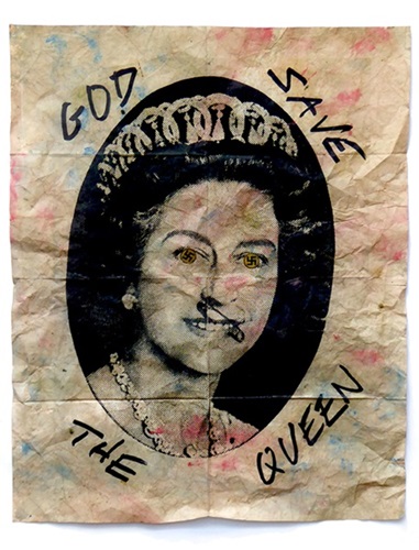 God Save The Queen 2017 (Swastika Eyes)  by Jamie Reid