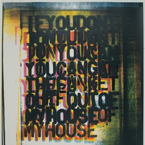 My House I by Christopher Wool
