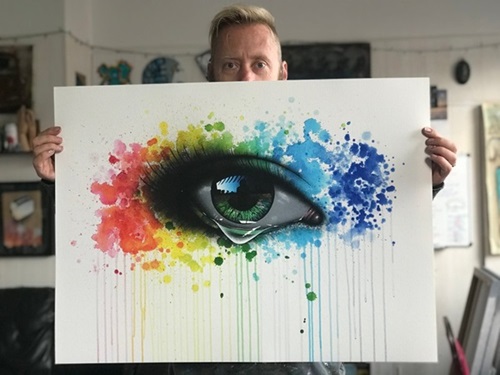 Rainbow Tears  by My Dog Sighs