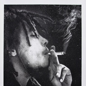 Happy Birthday Bob Marley - Jamming (Diamond Dust - Small) by Mr Brainwash