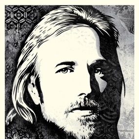 Tom Petty: An American Treasure (Canvas) by Shepard Fairey