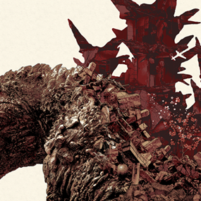 Godzilla Minus One (Variant) by Anthony Petrie