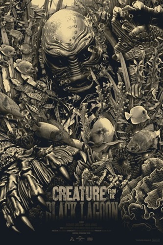 Creature From The Black Lagoon (GID Variant) by Anthony Petrie
