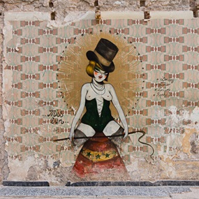 "Miss Van In Raval" (Small) by Miss Van