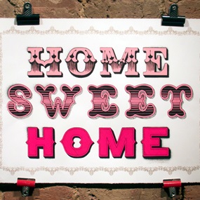 Home Sweet Home (5) by Ben Eine