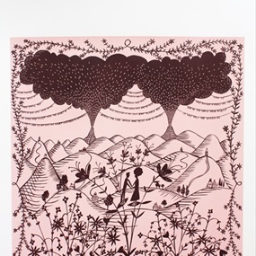 It Was Only The Beginning (Pink) by Rob Ryan