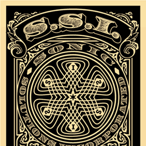 SSI / Mea Culpa (Black) by Shepard Fairey