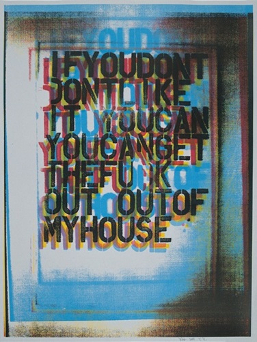 My House II  by Christopher Wool
