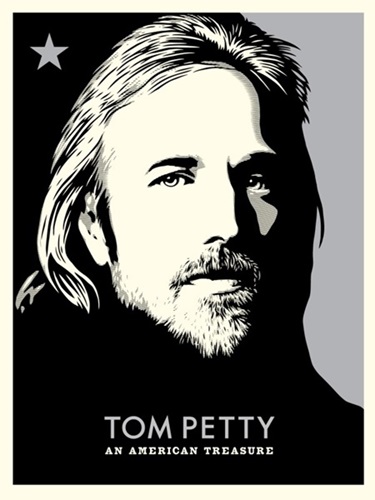 Tom Petty: An American Treasure  by Shepard Fairey