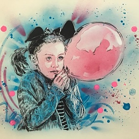 La Fille Au Ballon (First Edition) by C215