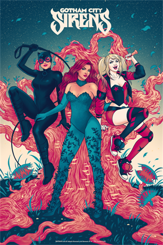 Gotham City Sirens  by Jen Bartel