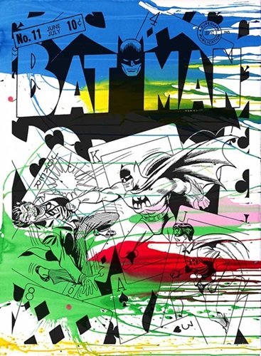 The Joker - Comic Book Cover #2  by Mr Brainwash