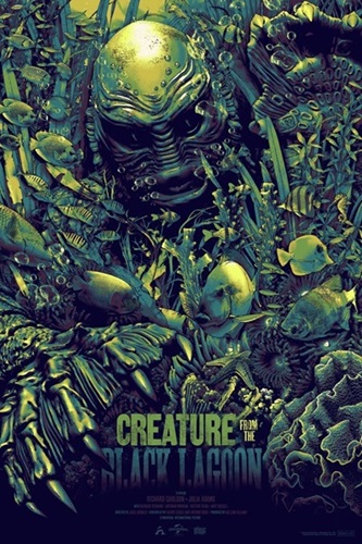 Creature From The Black Lagoon  by Anthony Petrie