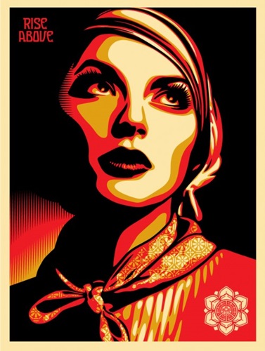 Rise Above Rebel  by Shepard Fairey