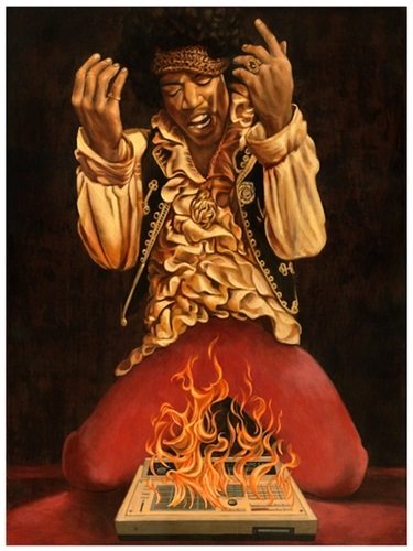 Jimi vs The MPC  by Casey Weldon