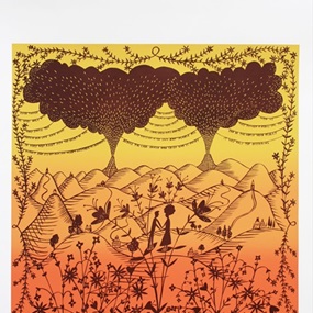 It Was Only The Beginning (Orange Fade) by Rob Ryan