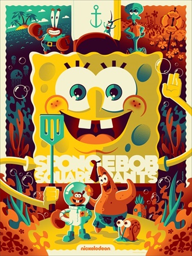 Spongebob Squarepants  by Tom Whalen