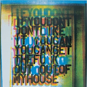 My House III by Christopher Wool