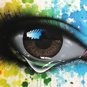 Rainbow Tears (Hand-Finished (Brown)) by My Dog Sighs