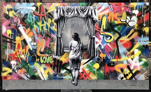 Figure At The Window (Acrylic) by Martin Whatson