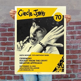 Circle Jerks Keith Morris by Shepard Fairey