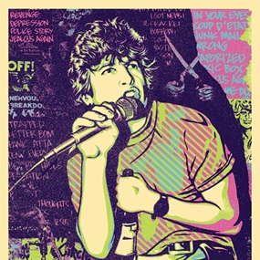 Keith Morris (4 Color) by Shepard Fairey