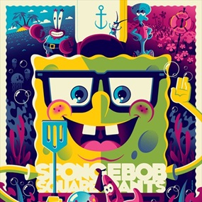 Spongebob Squarepants (Variant) by Tom Whalen