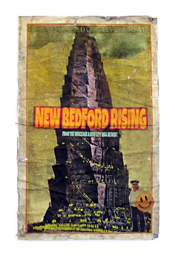 New Bedford Rising - Replica Prophecy Poster  by James Cauty
