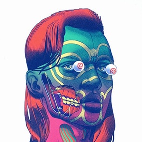 Meddle (Green & Magenta) by Smithe