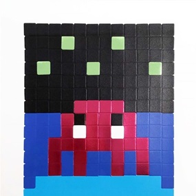 Space One (Magenta Foil) by Space Invader