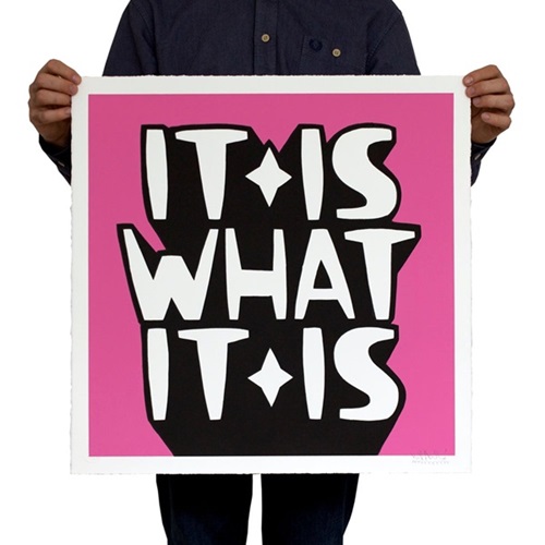 It Is What It Is (Pink) by Kid Acne