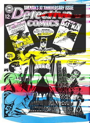 The Joker - Comic Book Cover #4  by Mr Brainwash