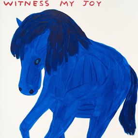 Untitled (Witness My Joy) by David Shrigley