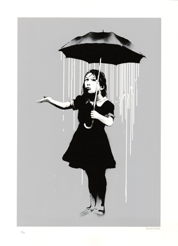 NOLA (White Rain) by Banksy