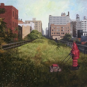 Cutting The Grass by Eric Joyner