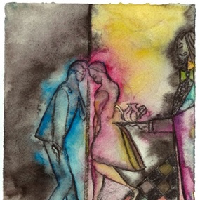 Mail Memory (Tea Dance) by Chris Ofili