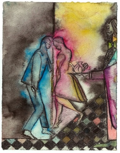 Mail Memory (Tea Dance)  by Chris Ofili