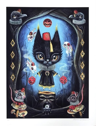 Get Lucky (Hand-Embellished) by Laura Colors