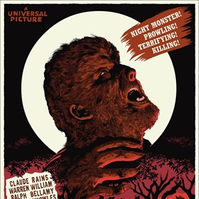 The Wolf Man (Artist Proof) by Francesco Francavilla