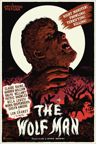 The Wolf Man (Artist Proof) by Francesco Francavilla