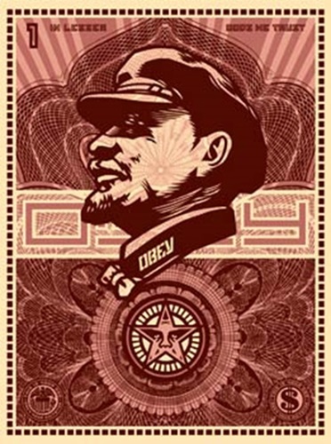Lenin Money  by Shepard Fairey