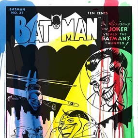 The Joker - Comic Book Cover #1 by Mr Brainwash