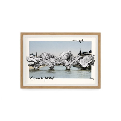 La Caverne Du Pont Neuf, Vue En Aval  by JR