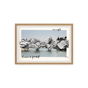 La Caverne Du Pont Neuf, Vue En Aval by JR